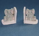 Dollhouse Miniature Bookend, Elephant